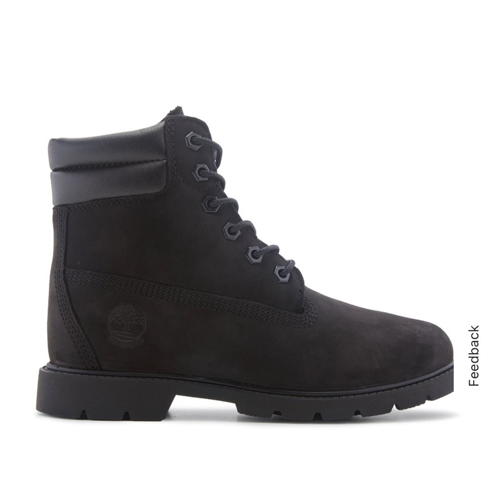 Timberland Women's Black Lace Up Boots